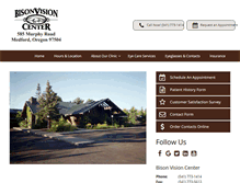 Tablet Screenshot of bisonvisioncenter.com